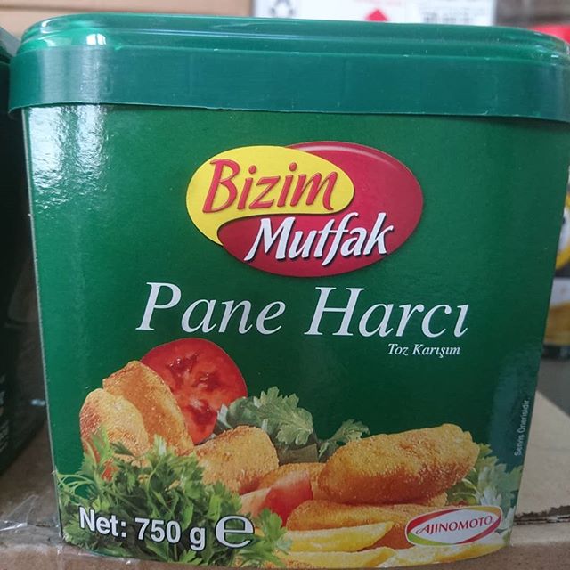 BİZİM MUTFAK PANE HARCI 750 GR*8AD KOLI