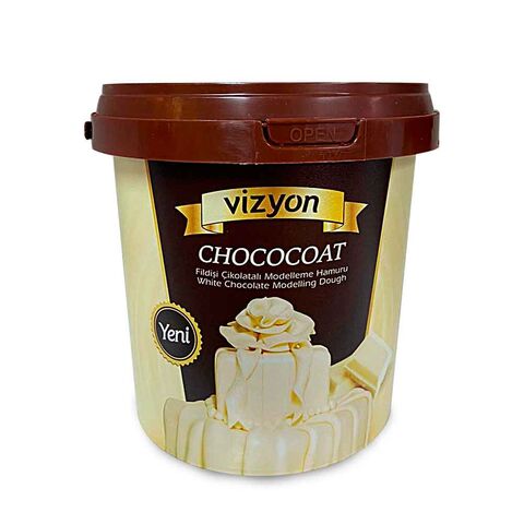 VİZYON CHOCOCOAT MODELLEME HAMURU FİLDİŞİ 1kg*12ad