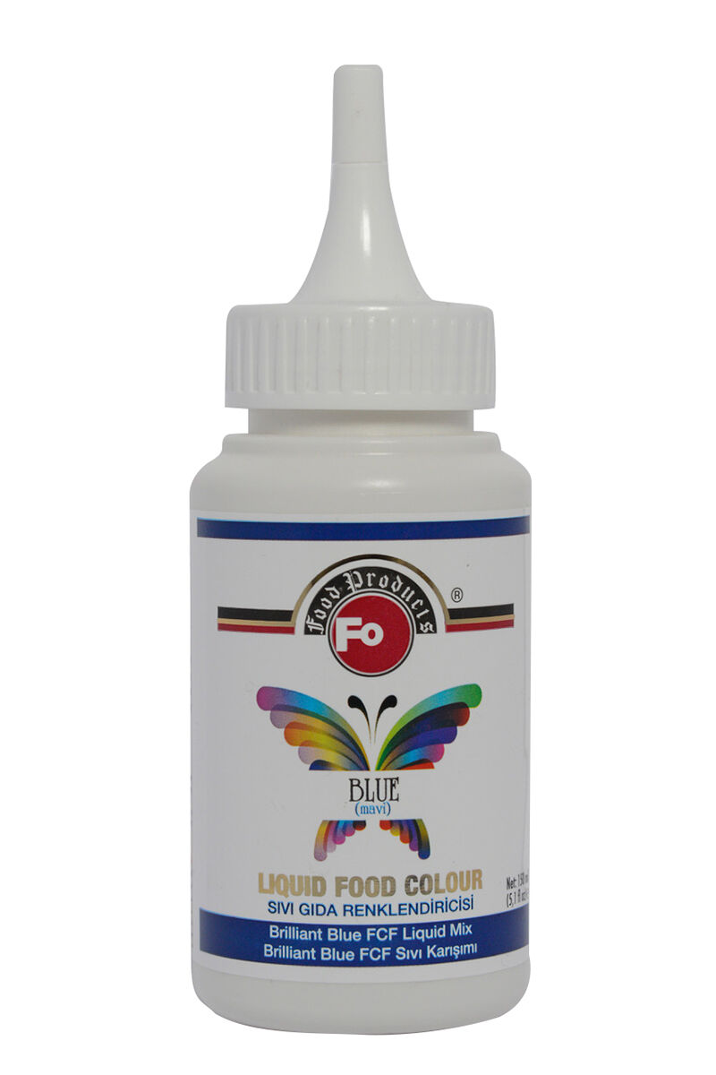 FO  SIVI GIDA BOYASI 150ml MAVİ